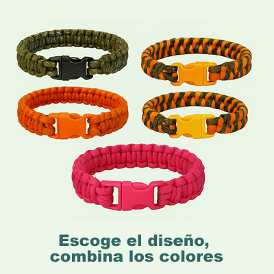 Collares Paracord para perro
