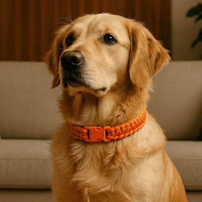 Collares Paracord para perro