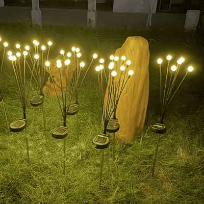 Lámpara Solar de Jardín tipo Luciérnaga
