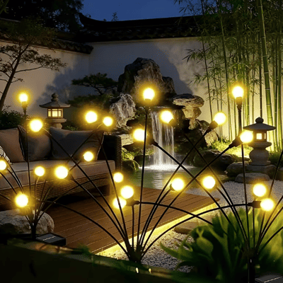 Lámpara Solar de Jardín tipo Luciérnaga