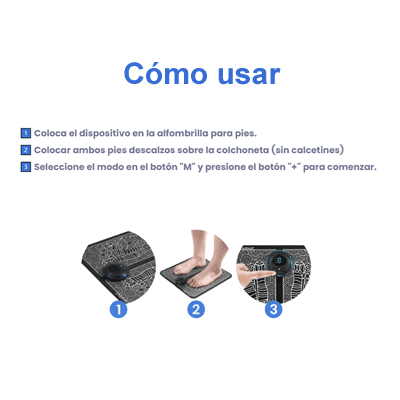 Masajeador eléctrico de pies