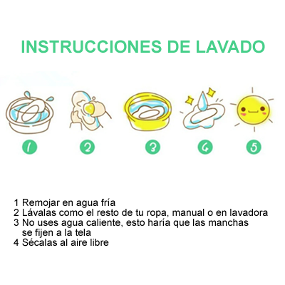 toallas sanitarias lavables